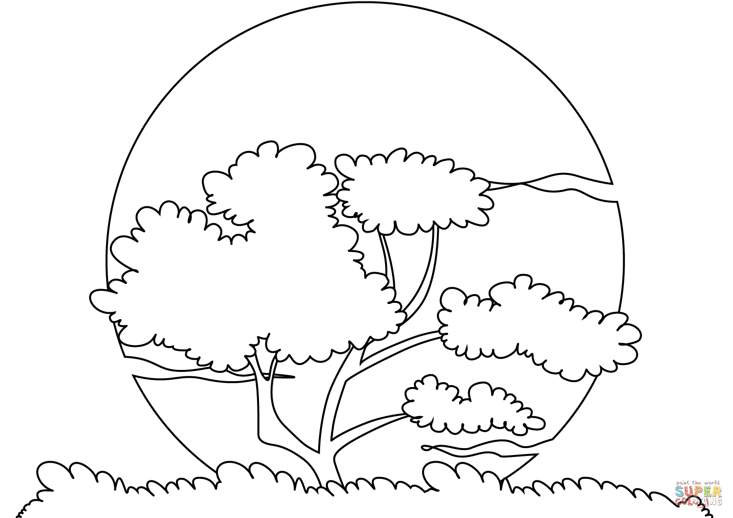 South Park Coloring Page Sunset Sun Coloring Page Free Printable Coloring Pages