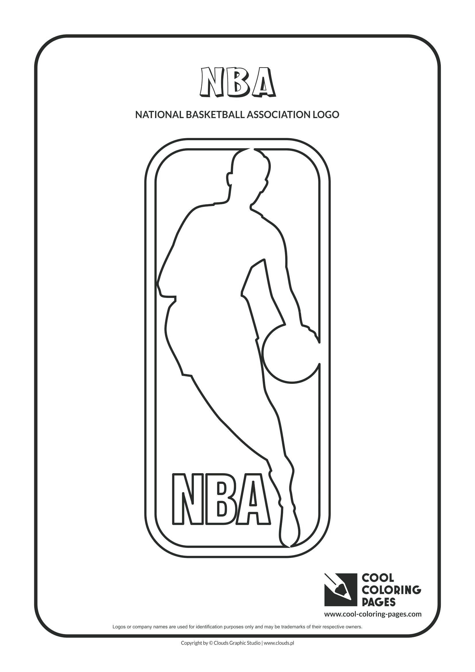 Sports Coloring Book Pages Coloring Pages Sports Logos Highendpaperco