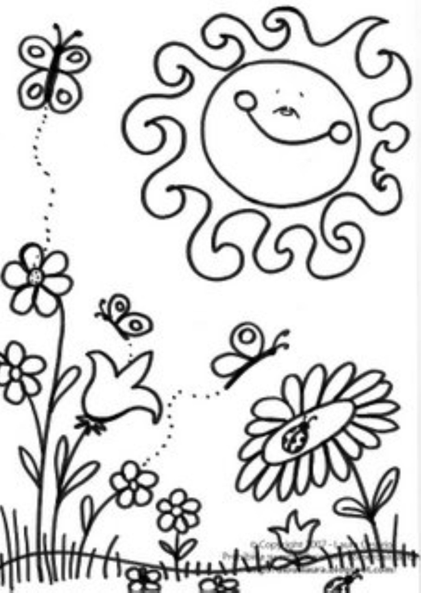 Spring Coloring Pages For Toddlers Coloring Ideas Springtime Coloring Images With Pages For Toddlers