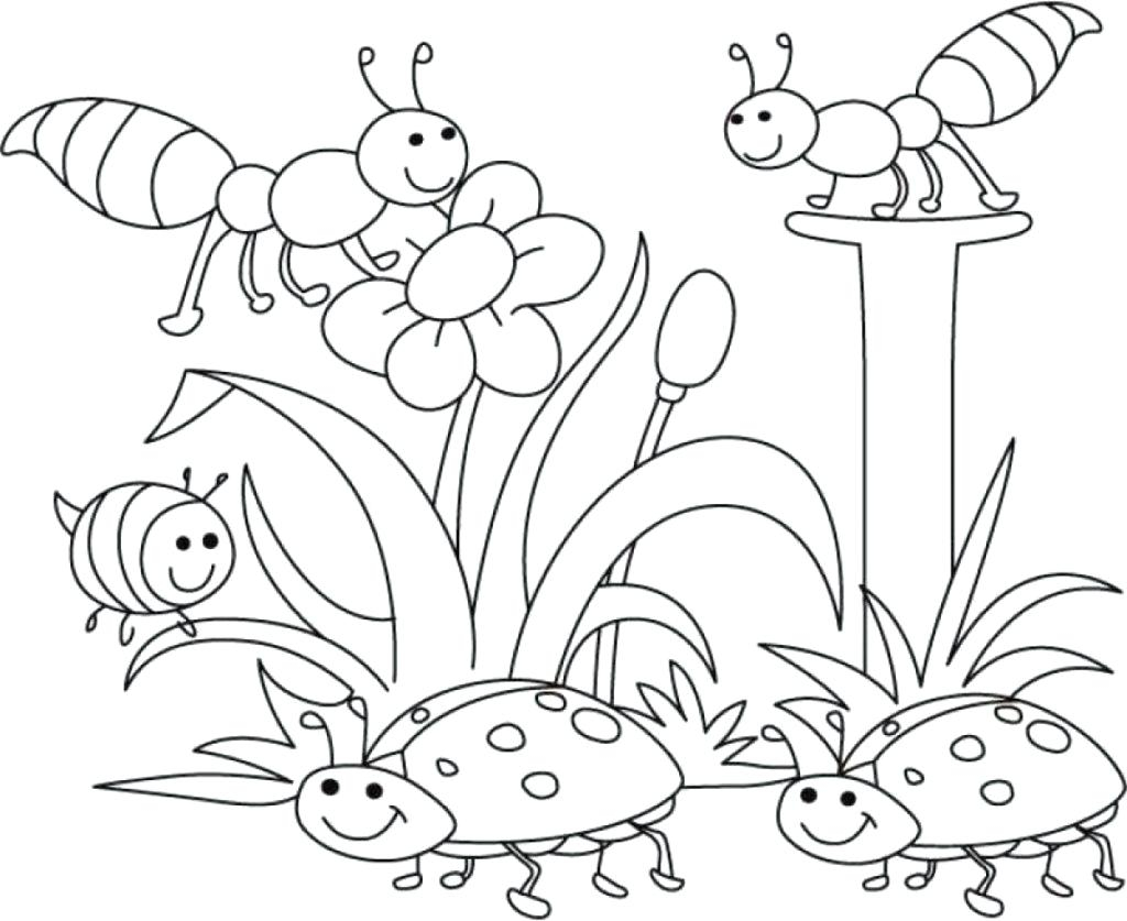 Spring Coloring Pages For Toddlers Kinder Coloring Pages Allurepaperco