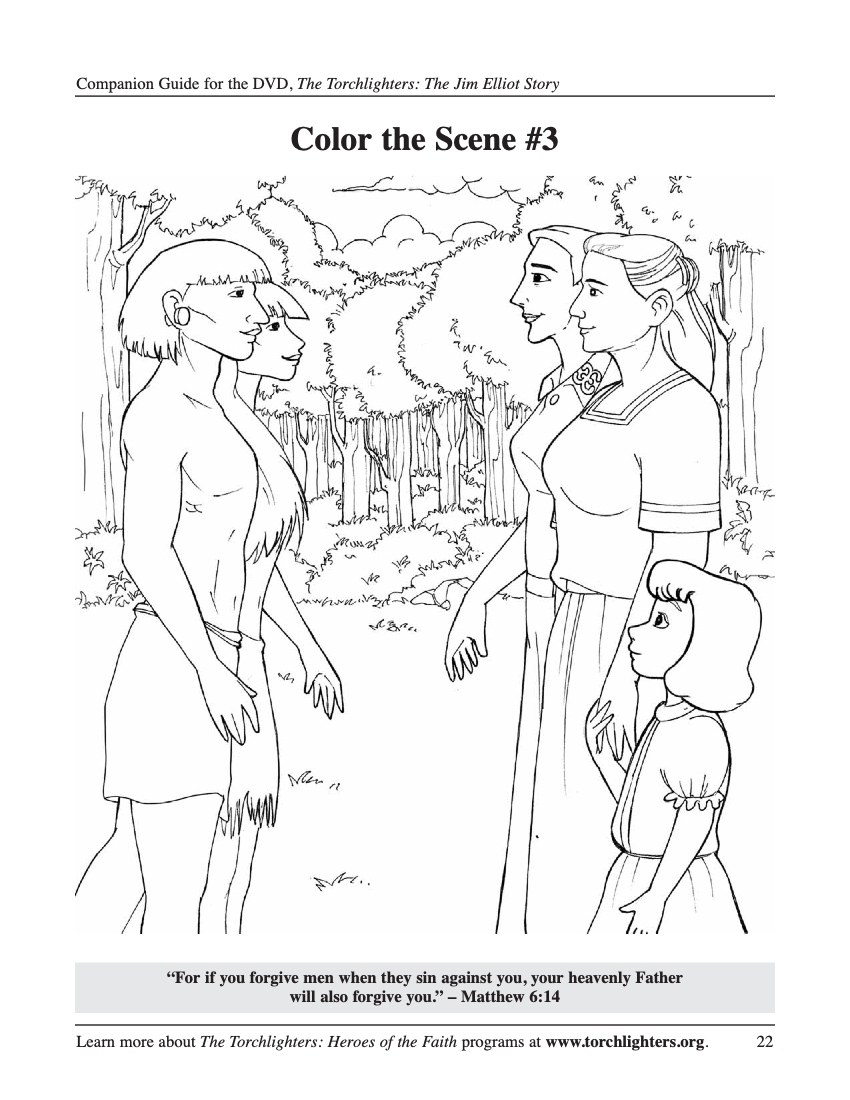 St Augustine Coloring Page Jim Elliot Activities The Torchlighters