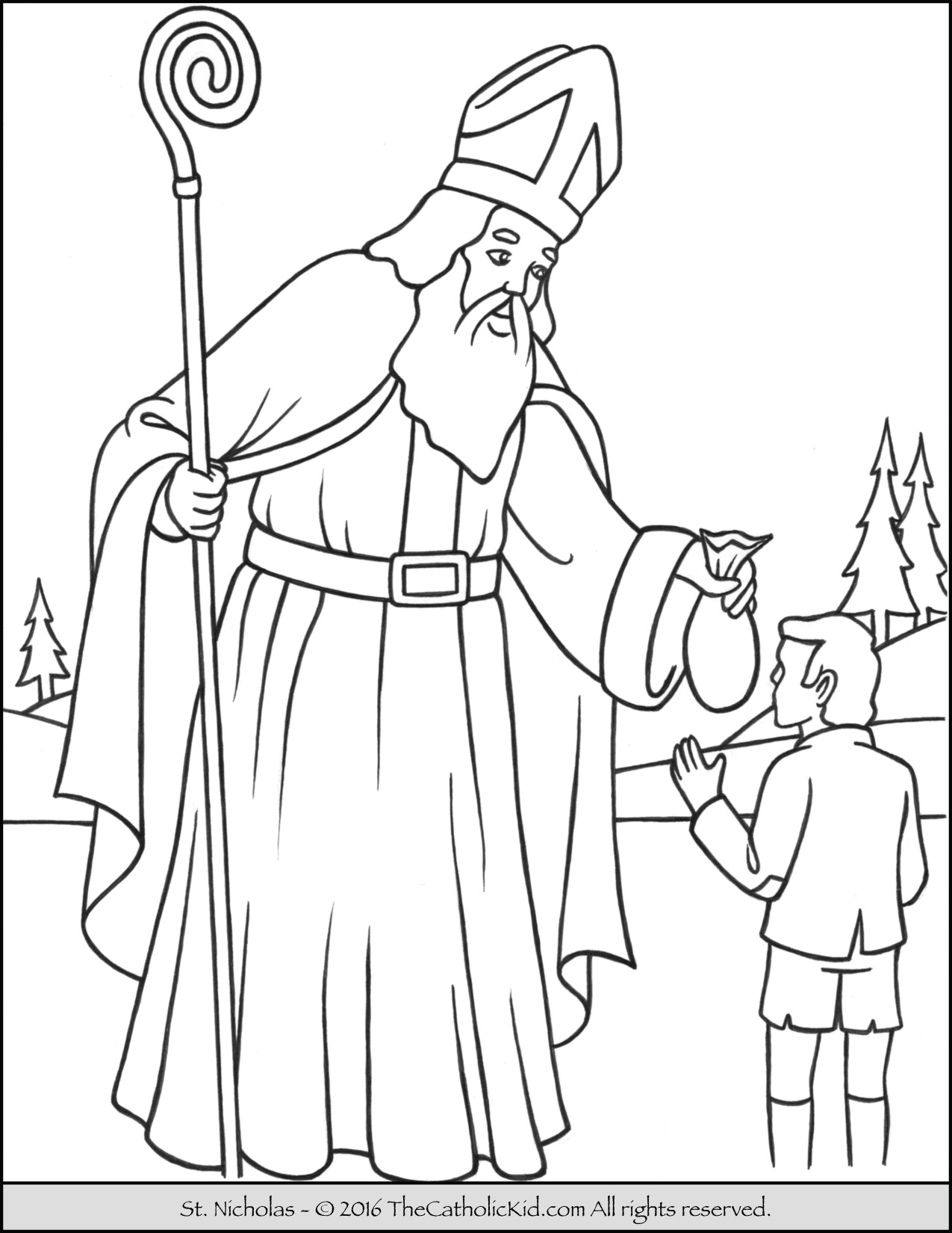 St Augustine Coloring Page The Big Christian Family December 2018
