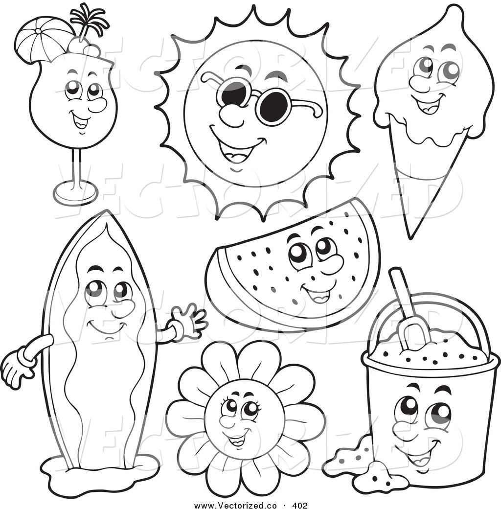 Summer Coloring Pages Free Coloring Books Coloring Pages Printable Summer Kids Best Free New