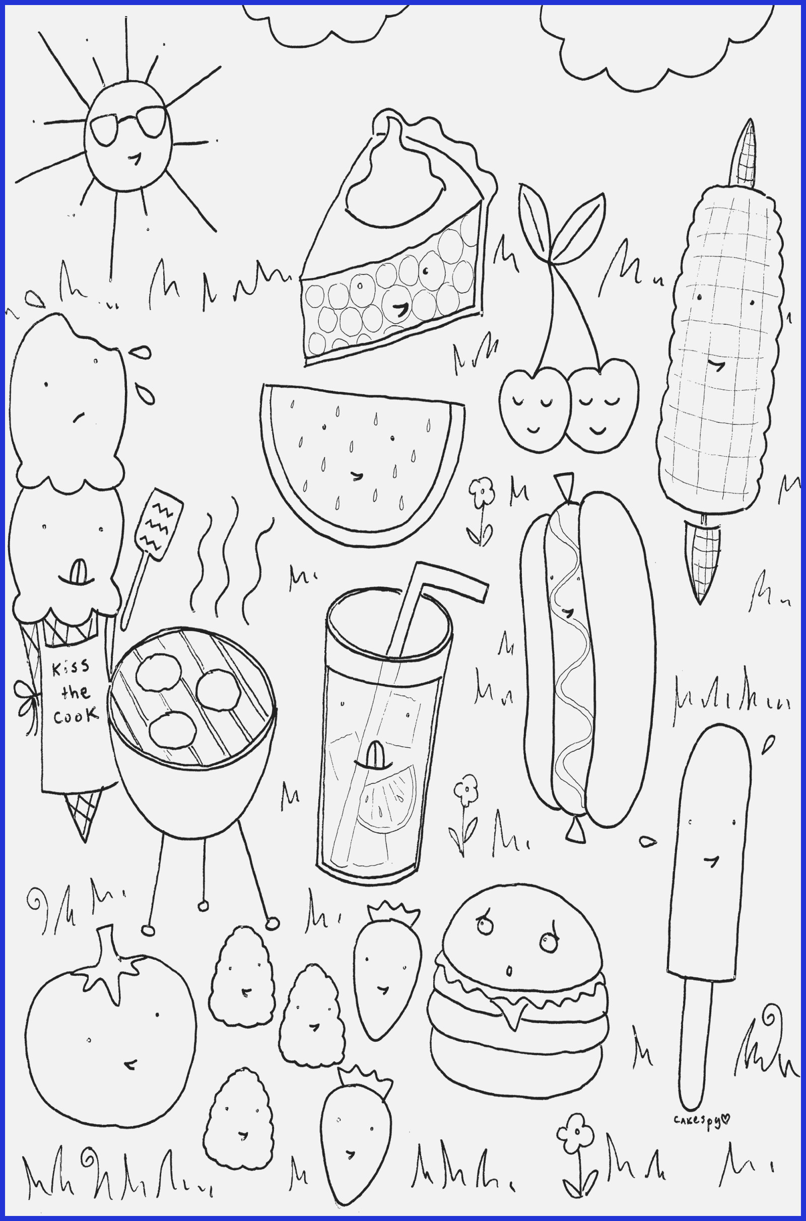 Summer Coloring Pages Free Summertime Coloring Pages Wwwgsfl