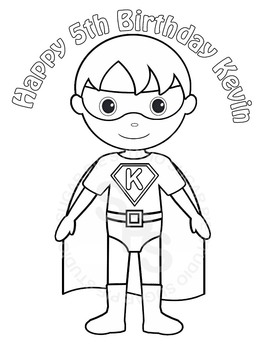Super Hero Coloring Page Coloring Pages For Boys Superheroes At Getdrawings Free For