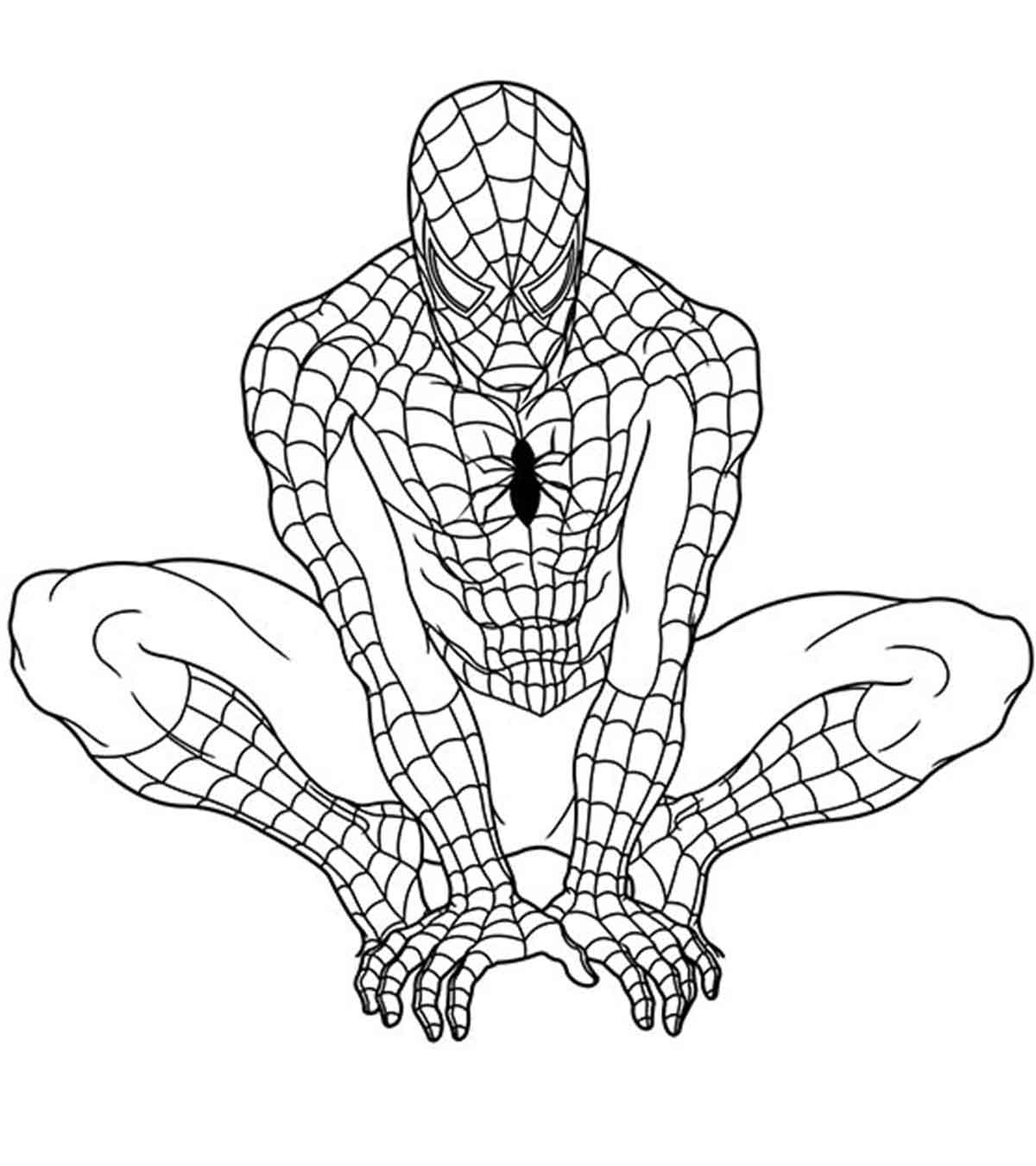 Super Hero Coloring Page Top 20 Free Printable Superhero Coloring Pages Online