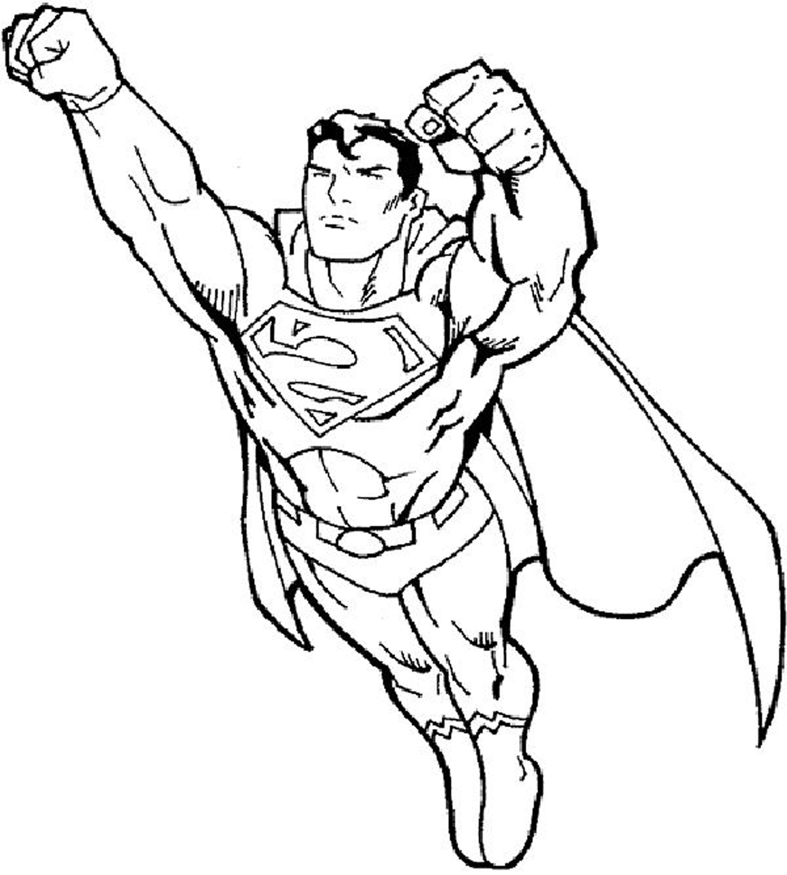 Superman Christmas Coloring Pages Coloring Pages Category Coloring Book Org Printable For