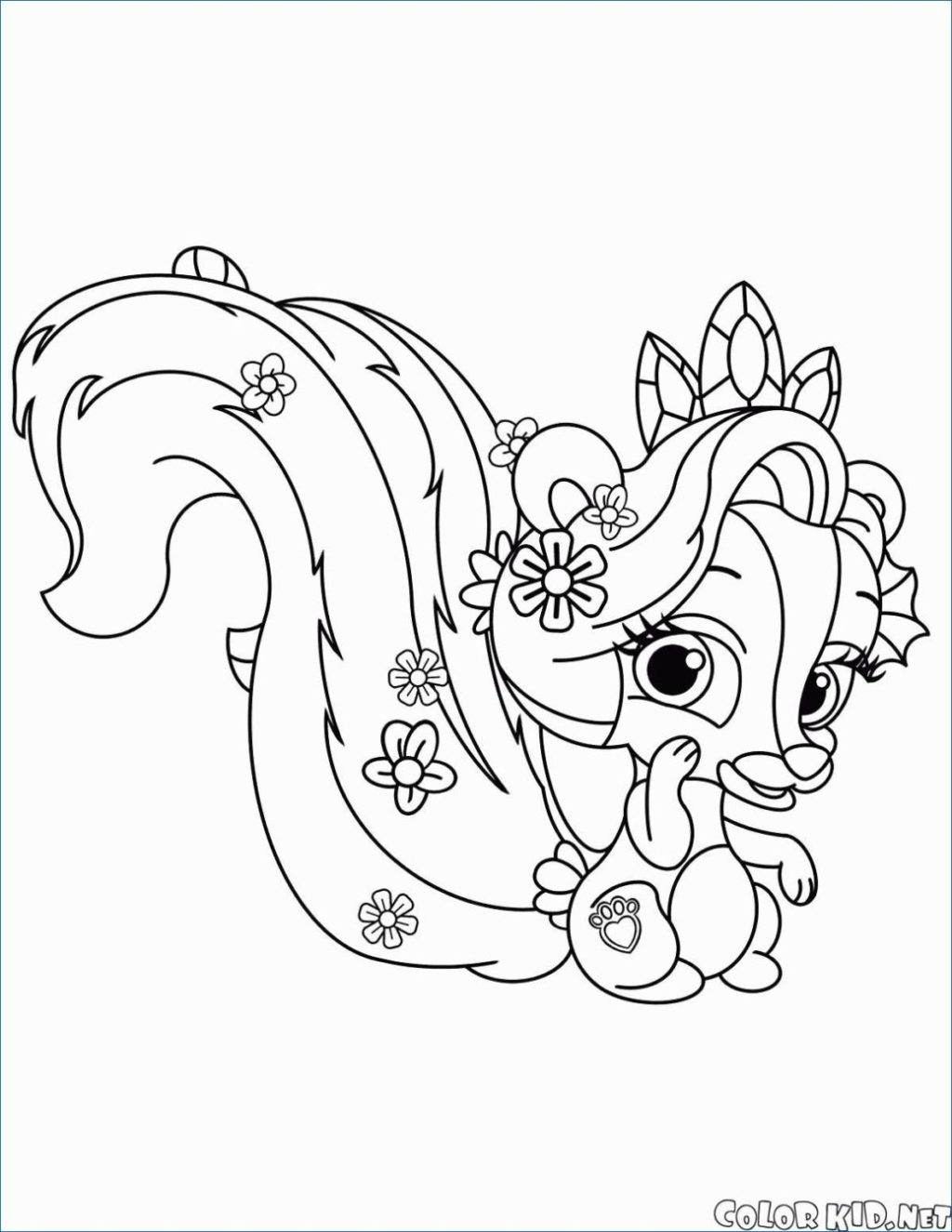 Teacup Coloring Pages To Print Coloring Book World Palace Pets Teacup Coloring Page Free