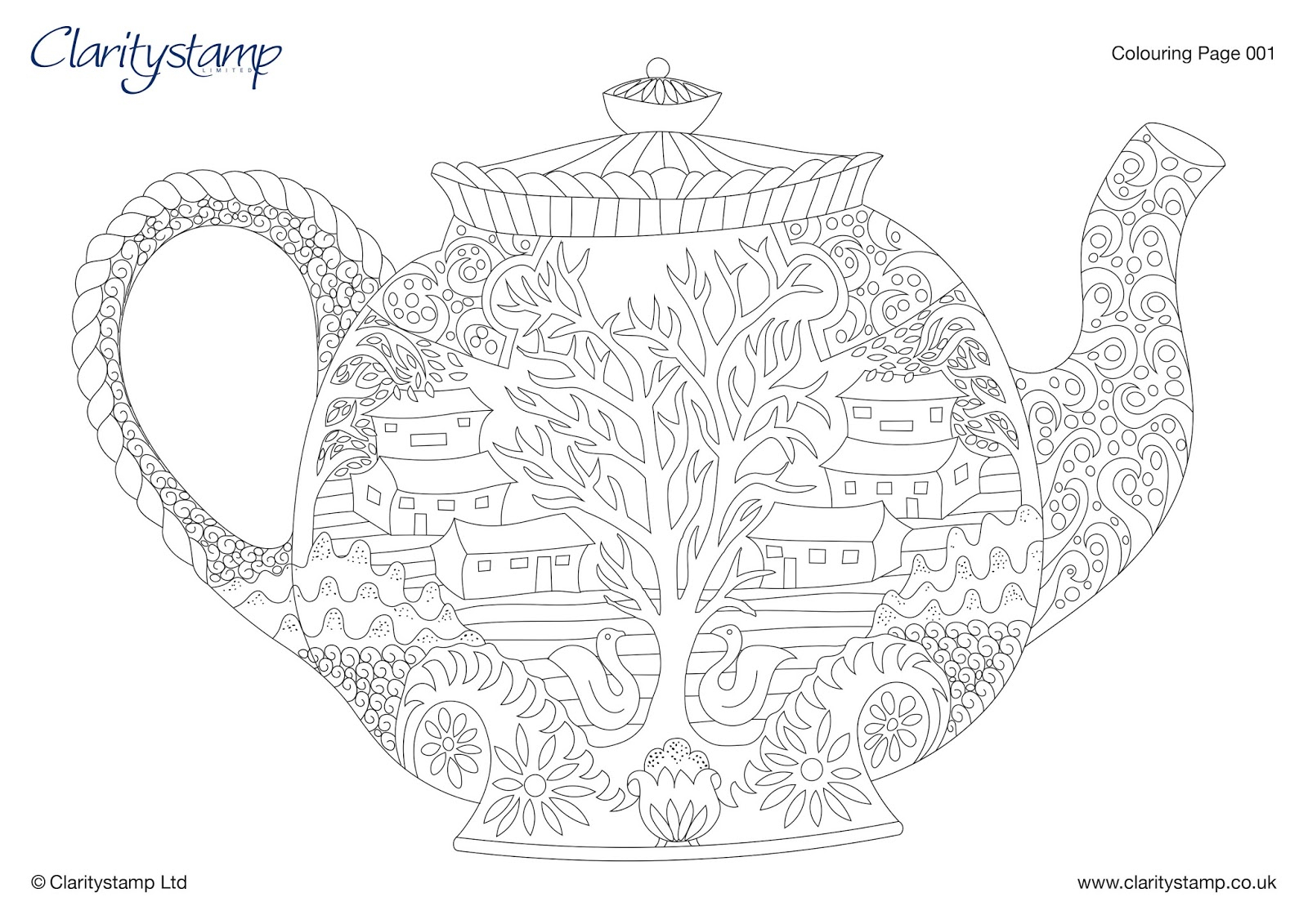 Teacup Coloring Pages To Print Free Teapot Coloring Book Download Free Clip Art Free Clip Art On