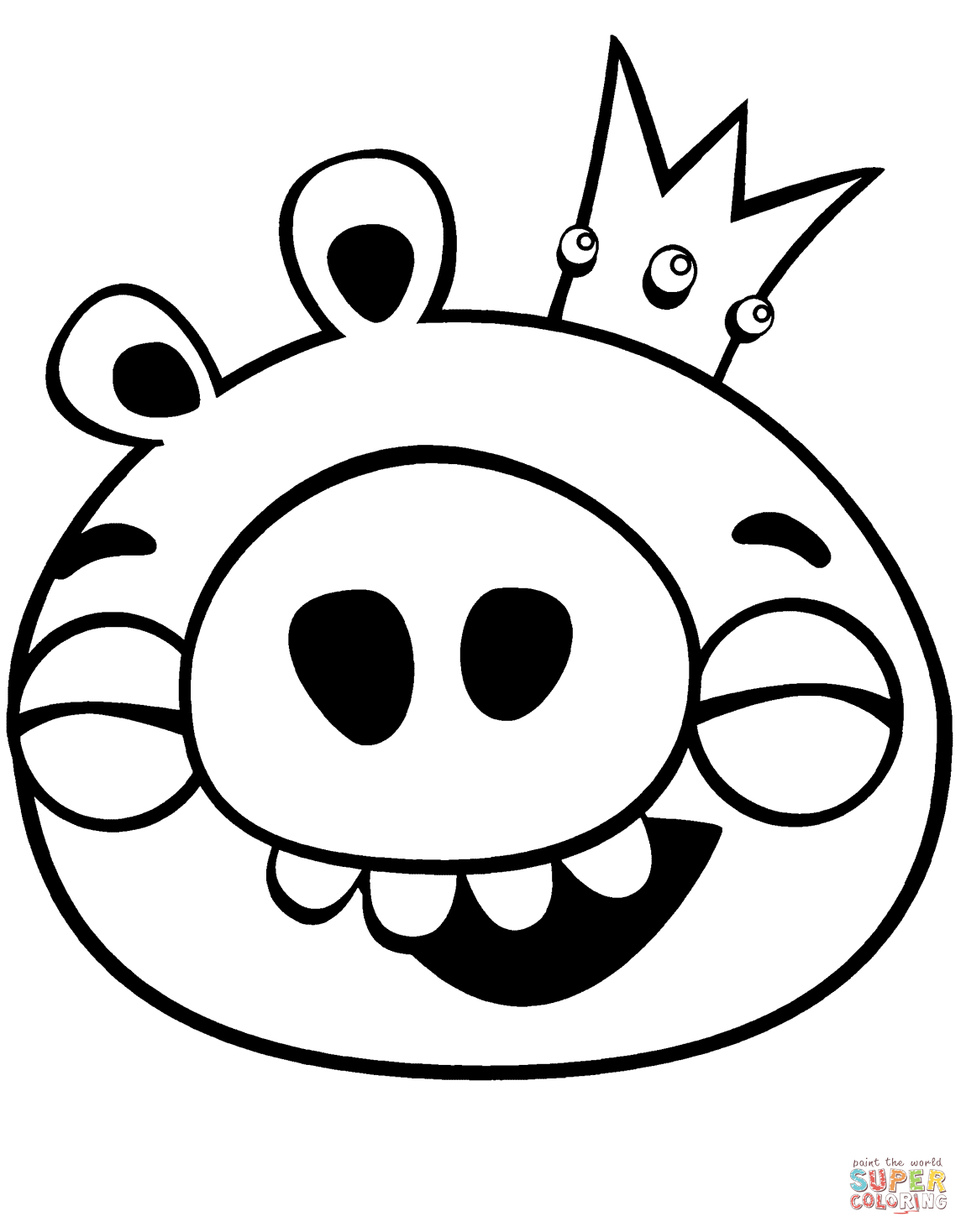 Teacup Coloring Pages To Print Pig In A Teacup Coloring Pages Angry Birds King Peppa Free For