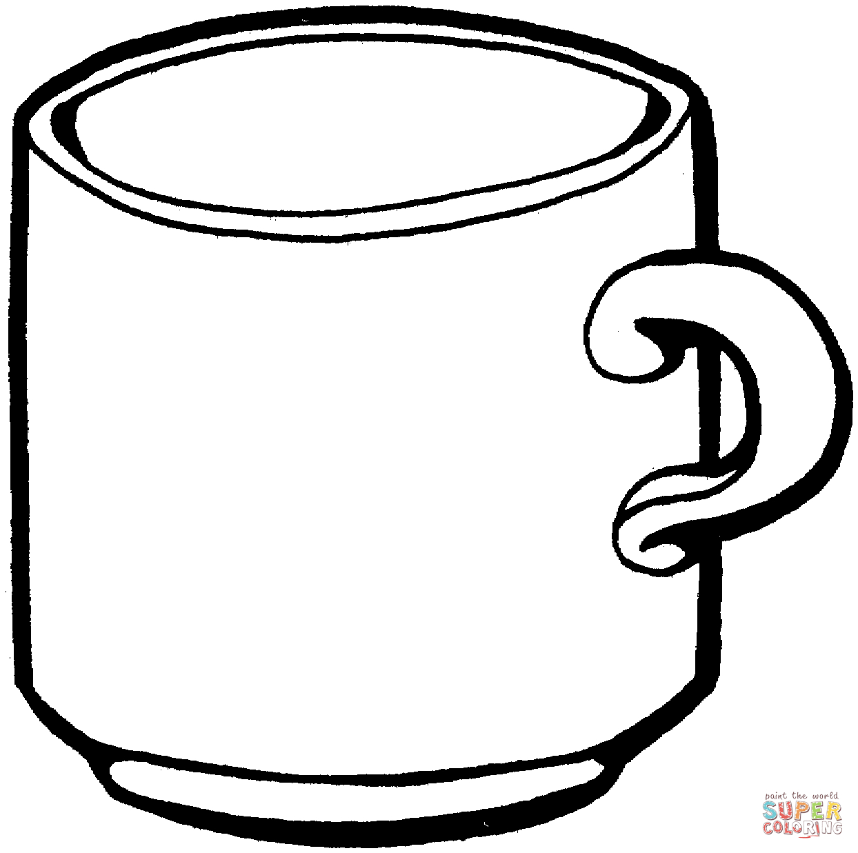 Teacup Coloring Pages To Print Tea Cup Coloring Page Free Printable Coloring Pages