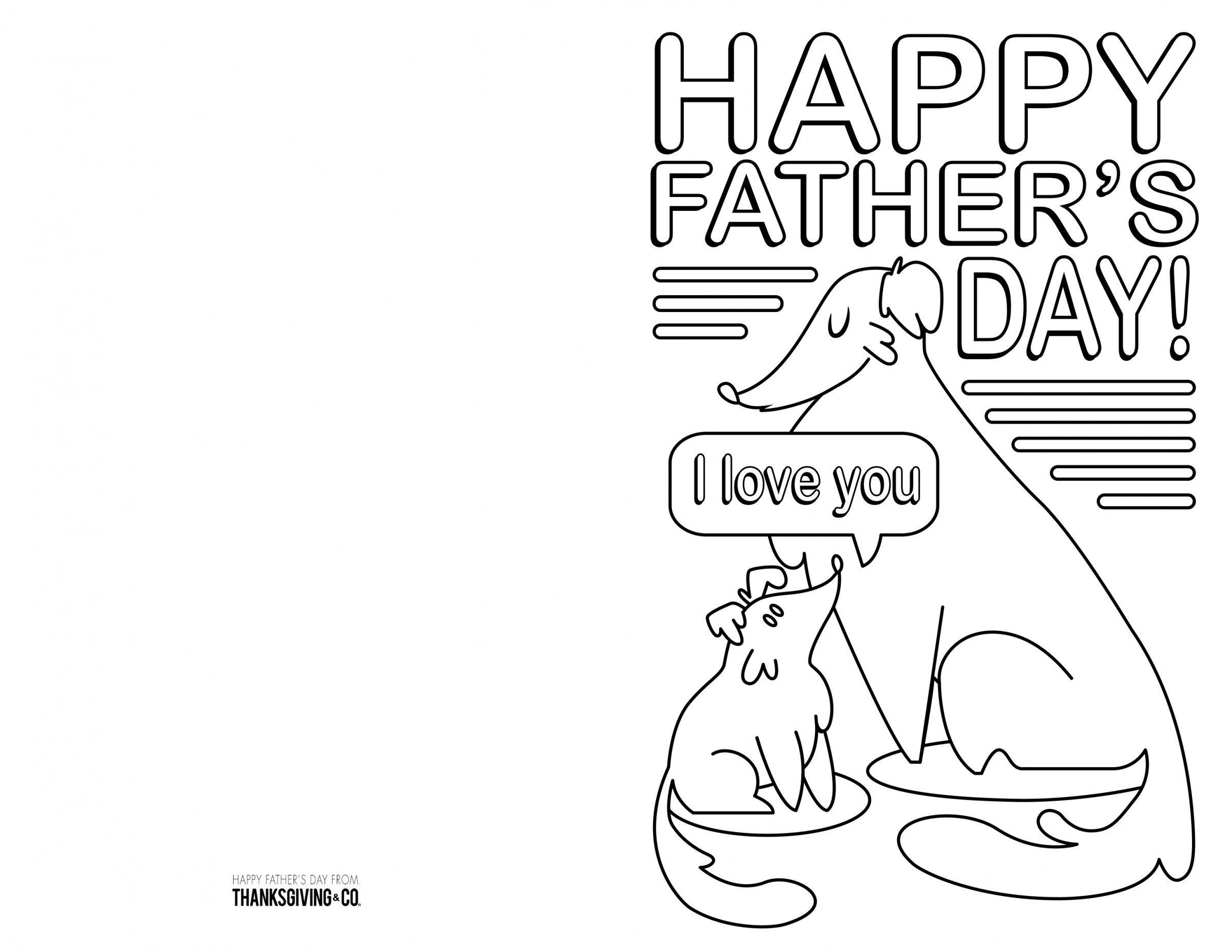 Thanksgiving Day Coloring Pages Free Coloring Pages Free Printable Fathers Day Cards To Color