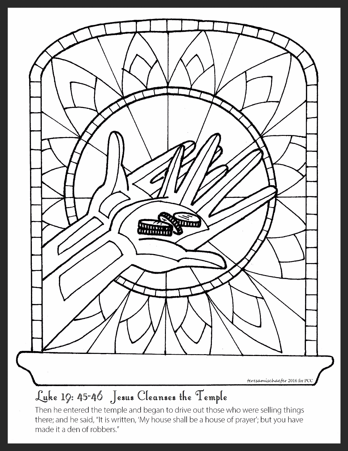 The Church Began Coloring Page Easter Coloring Pages Twrites