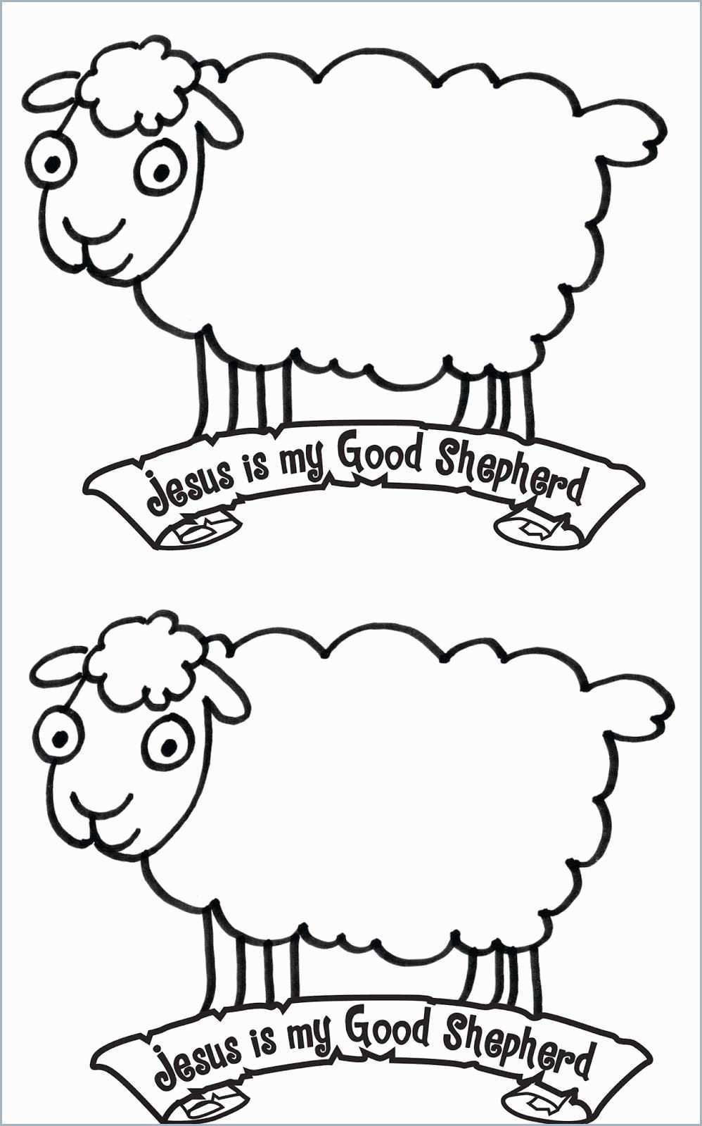 The Good Shepherd Coloring Page Good Shepherd Drawing At Paintingvalley Explore Collection Of