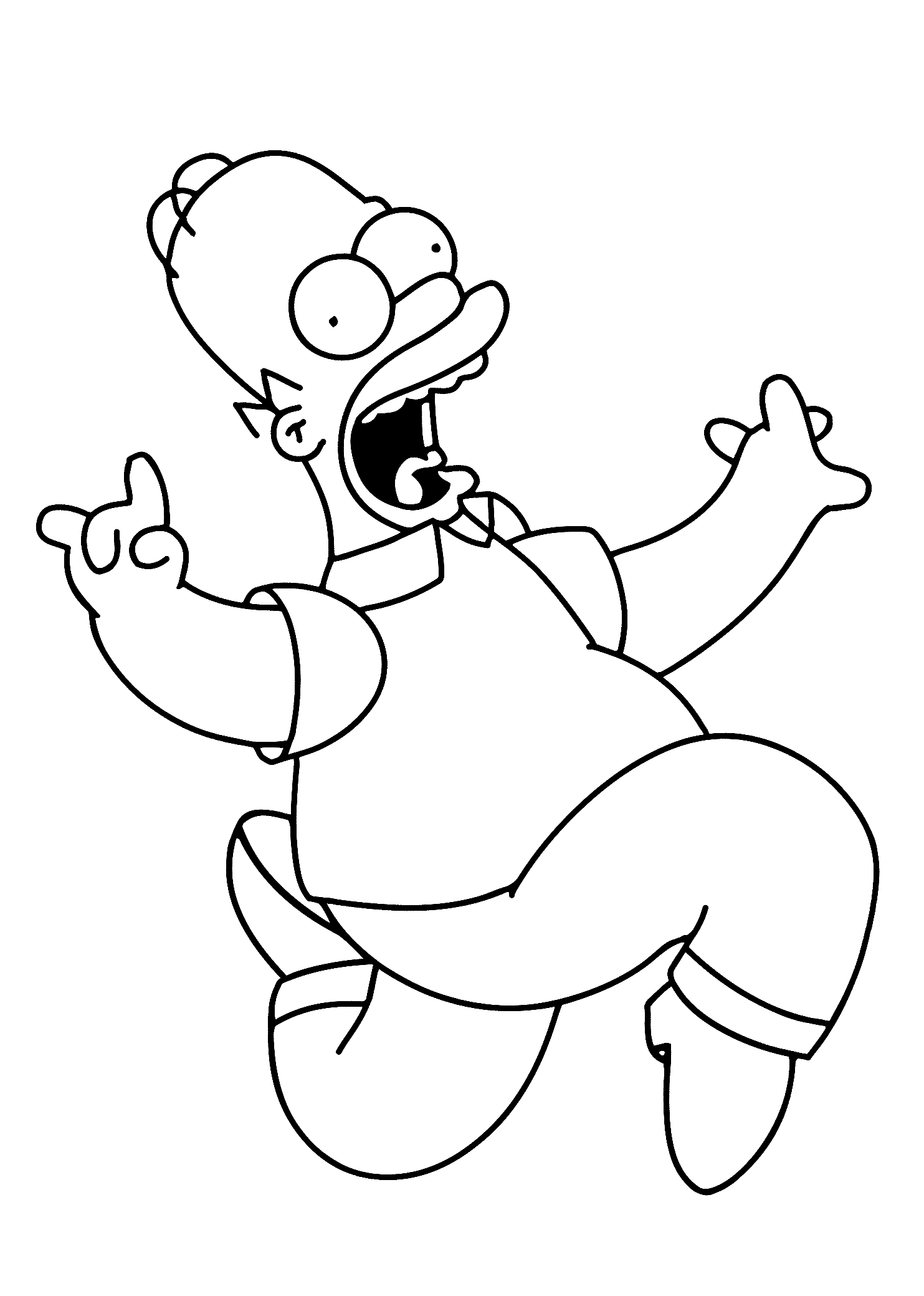 The Simpsons Coloring Pages Simpsons Coloring Pages Bart Simpson Coloring Pages Coloring 19750