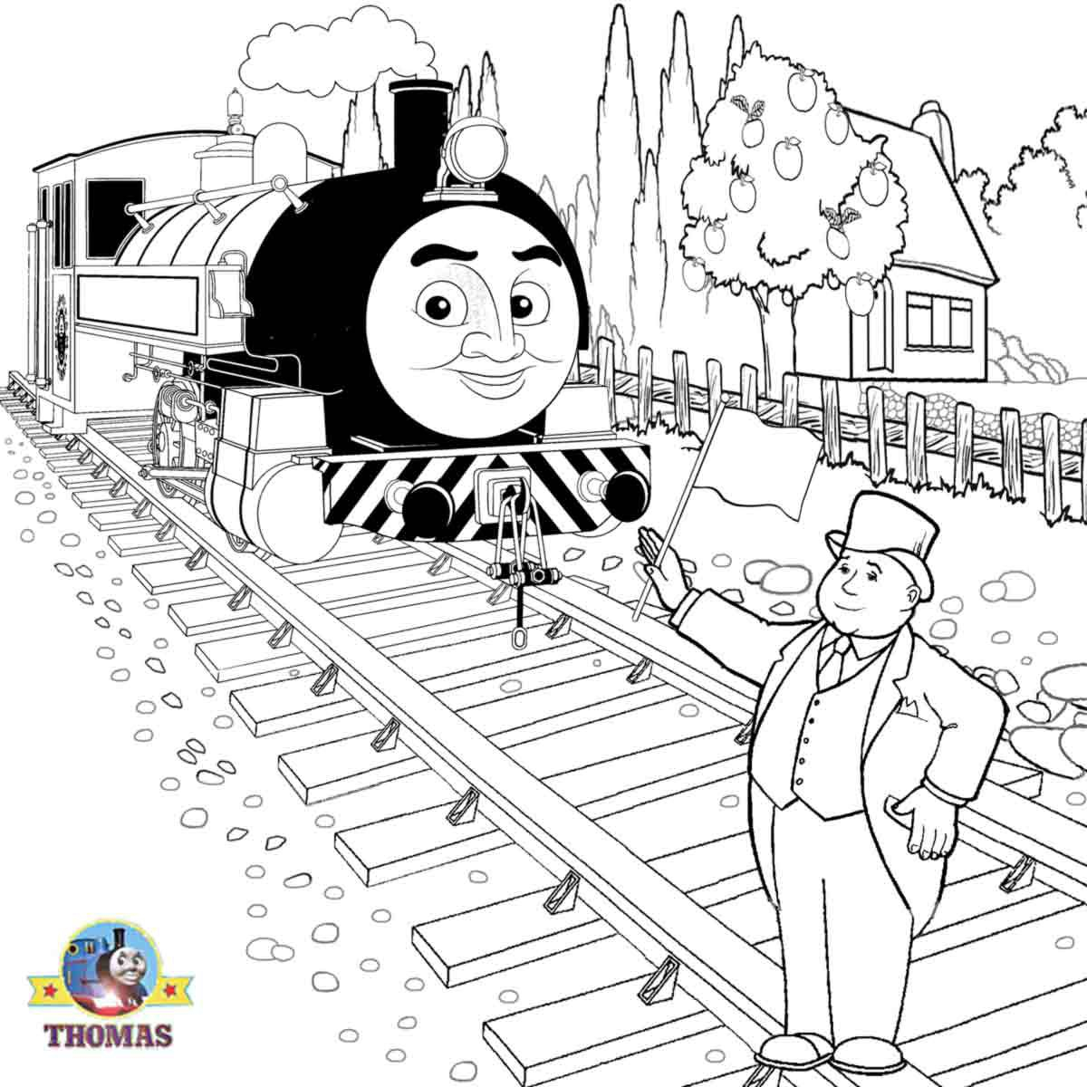Thomas And Friends Coloring Pages Thomas And Friends Printable Coloring Pages At Getdrawings