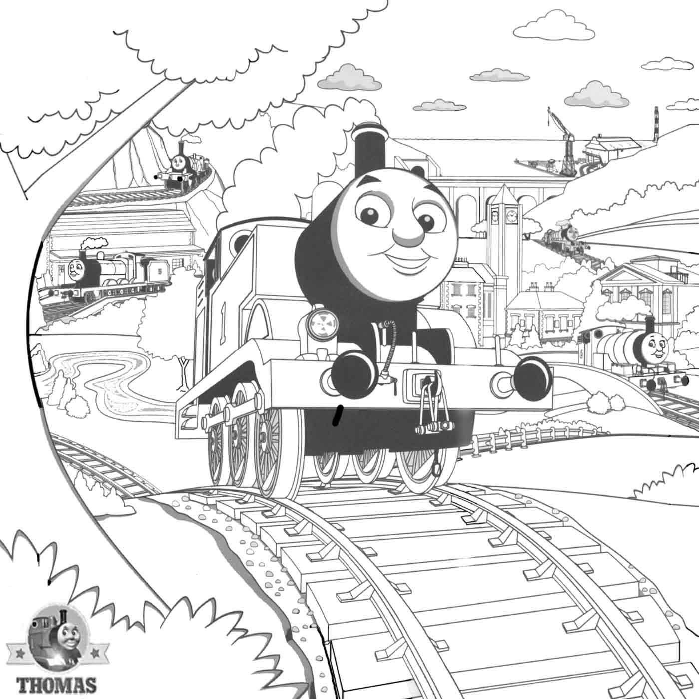 Thomas Coloring Pages Printable Coloring Pages Thomasheank Engine Drawing At Getdrawings Com Free