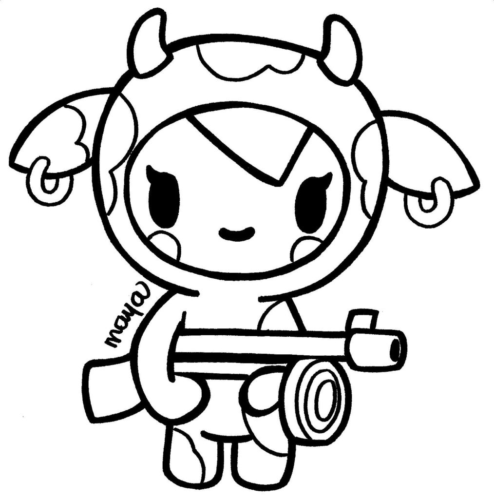 Tokidoki Coloring Pages Coloring Coloring Tokidoki Pages Bloodbrothers Collection Of