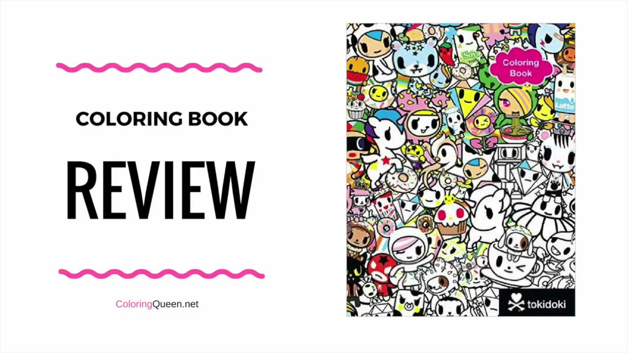Tokidoki Coloring Pages Tokidoki Coloring Book Review