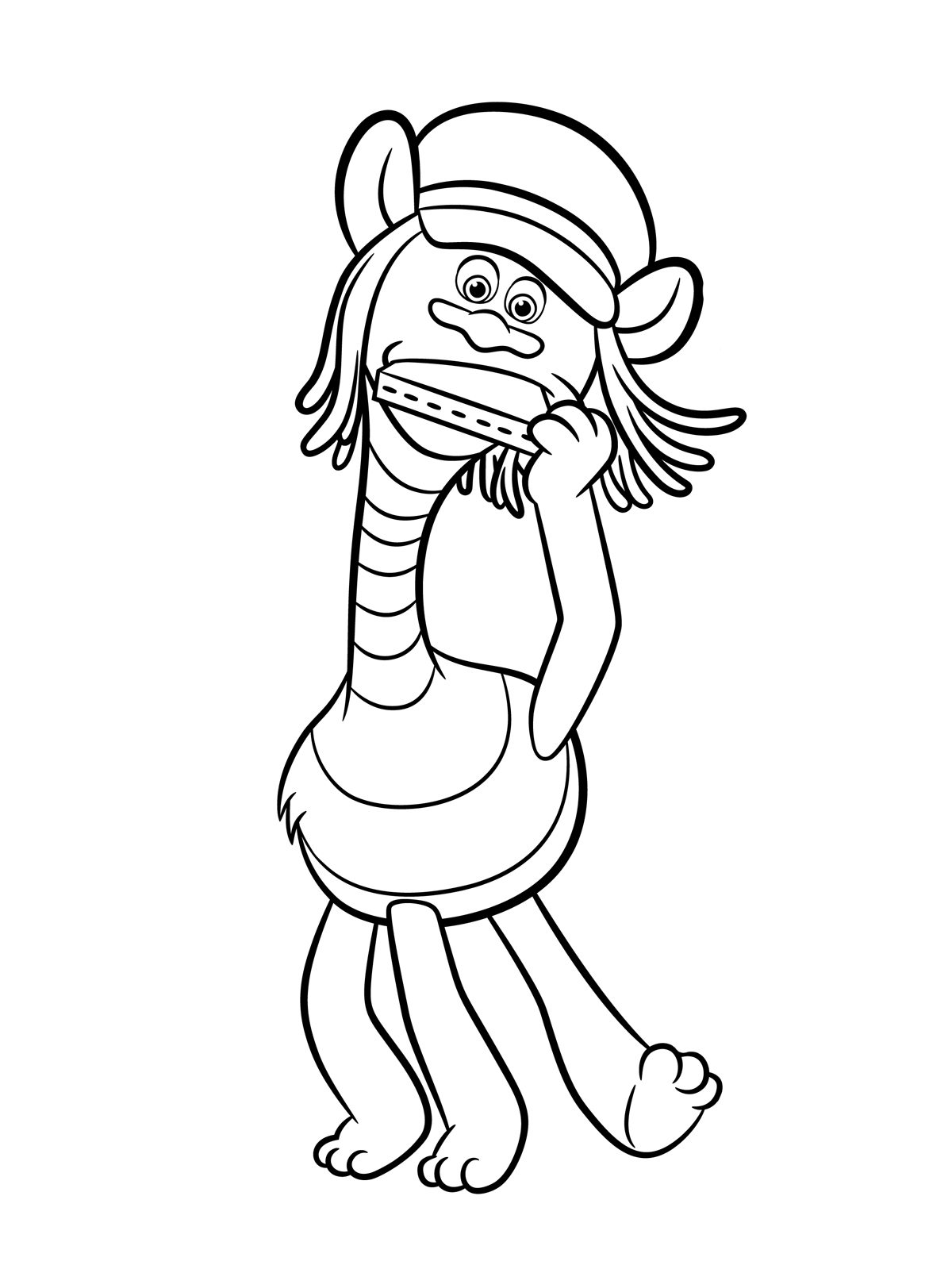 Trolls Movie Coloring Pages Coloring Page Trolls Crearphpnuke