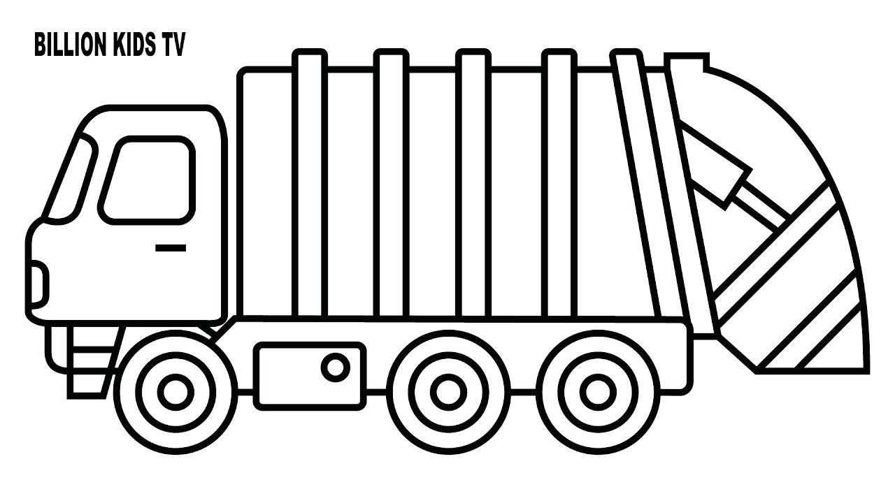Truck Coloring Pages For Preschoolers Dump Truck Coloring Pages To Print Shakeprintco