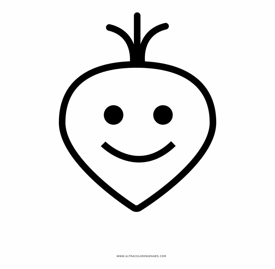 Turnip Coloring Page Turnip Coloring Page Smiley Free Png Images Clipart Download