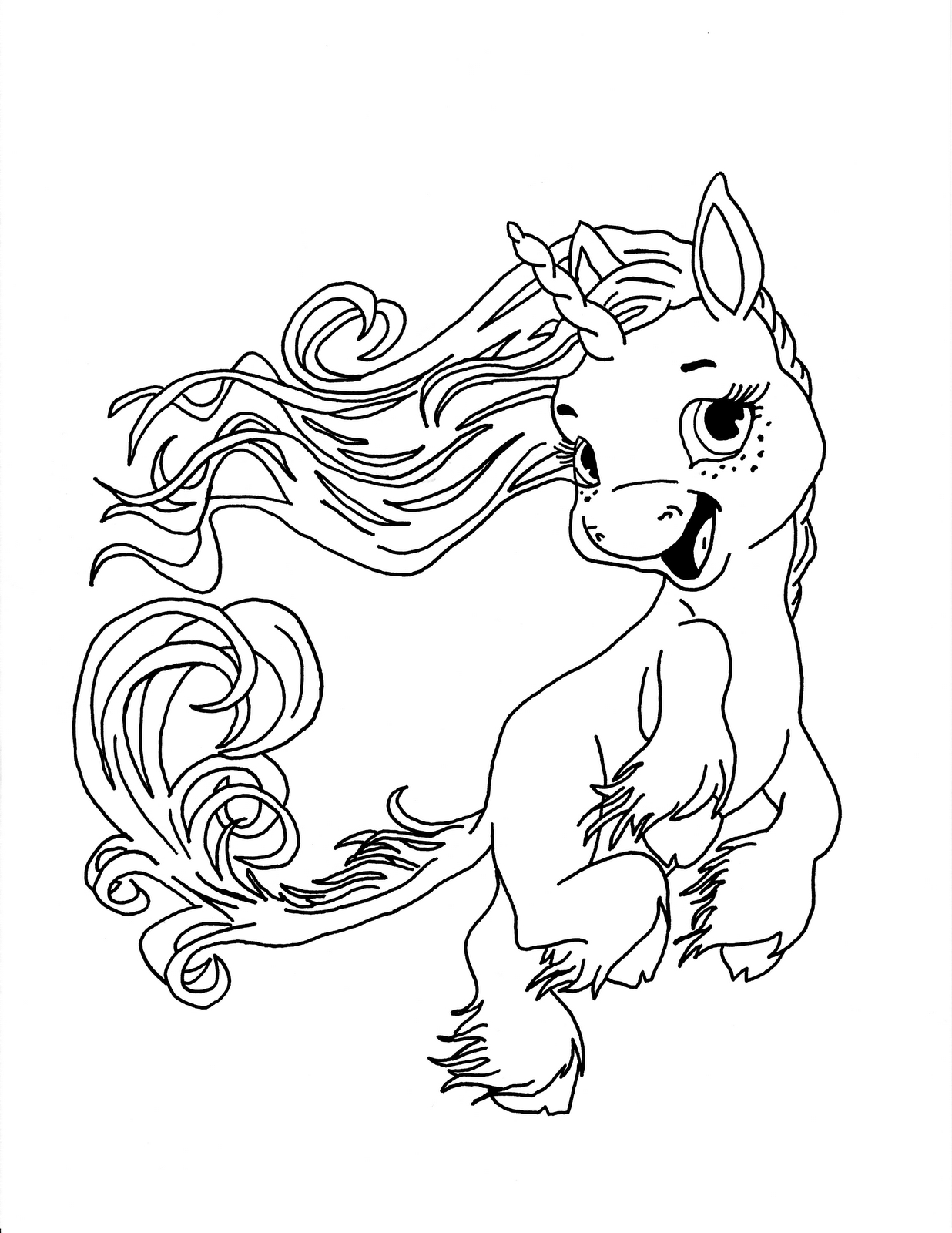 Unicorn Coloring Pages Online Cute Unicorn Coloring Pages To Print Free Coloring Library