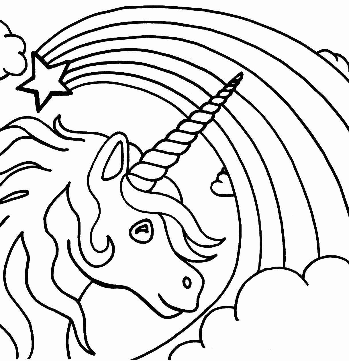 Unicorn Coloring Pages Online Unicorn Coloring Pages Online Coloring Home