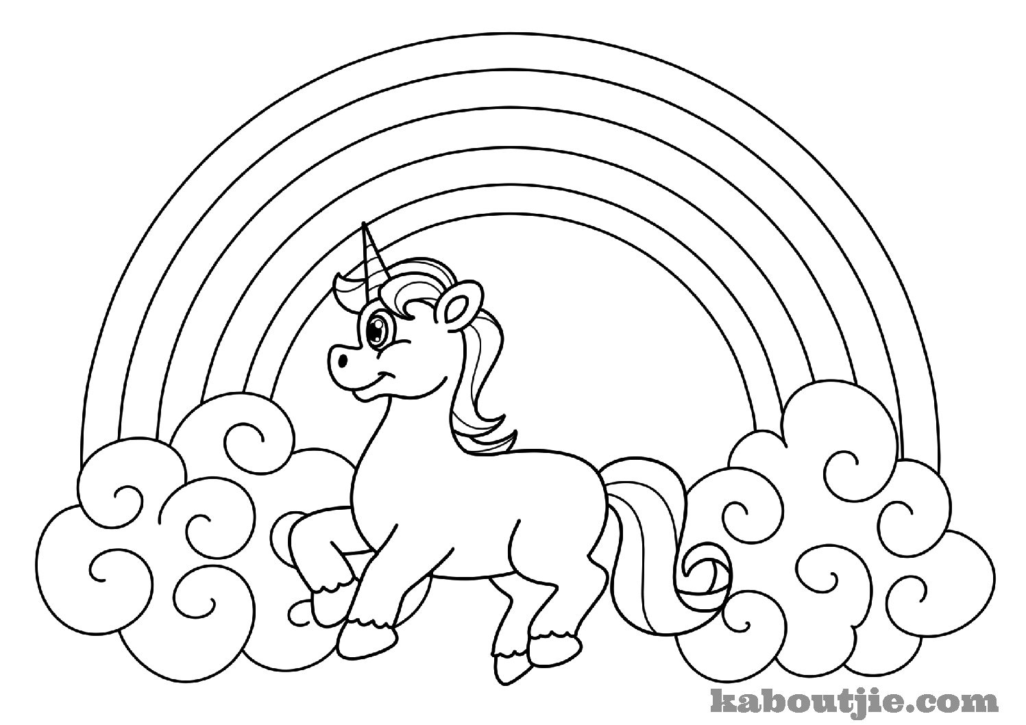 Unicorno Coloring Pages Coloring Ideas Free Printable Unicorn Coloring Pages Page Book