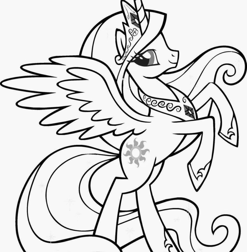 Unicorno Coloring Pages Coloring Unicorn Coloring Pages With Simple Yintan Me Of Free