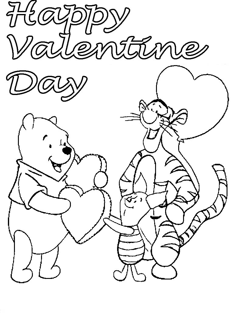 Valentine Coloring Page Coloring Ideas Stunning Valentines Day Printable Coloring Pages