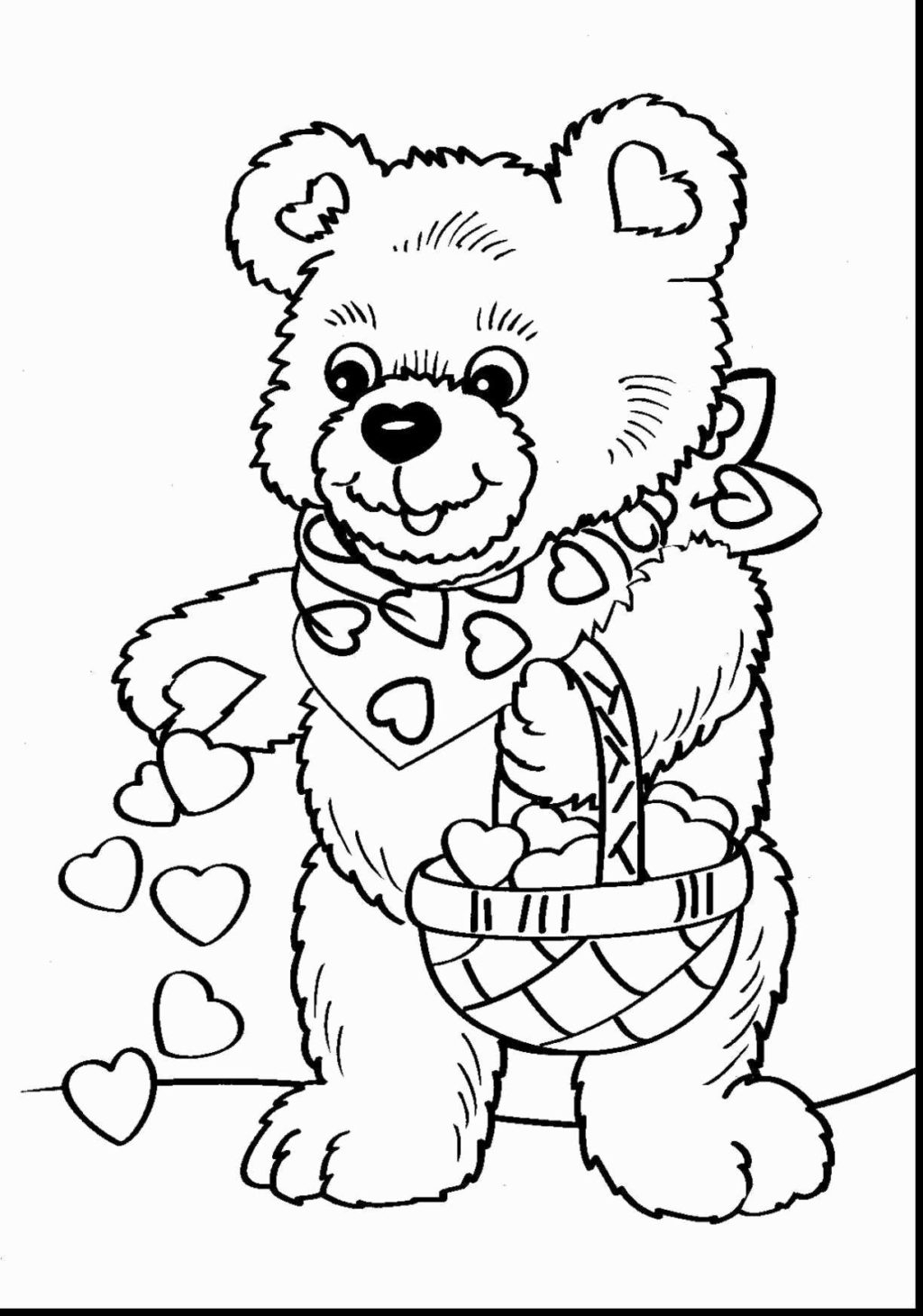 Valentine Teddy Bear Coloring Pages Coloring Book World Teddy Bear Coloring Pages For Adults Princess