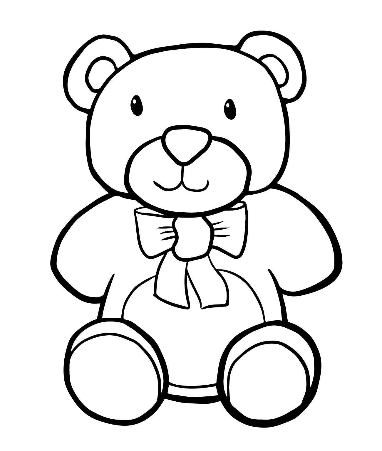 Valentine Teddy Bear Coloring Pages Valentine Bear Coloring Sheet New Valentine S Day Teddy Colouring
