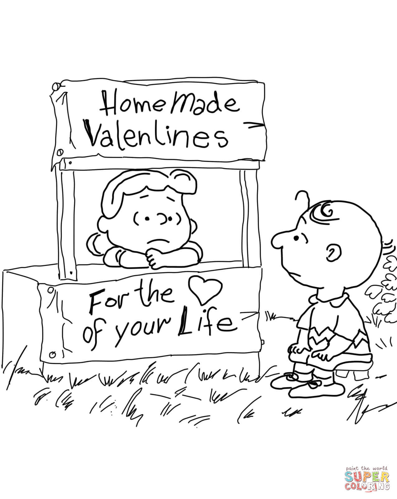 Valentines Day Coloring Page Peanuts Valentines Day Coloring Page Free Printable Coloring Pages