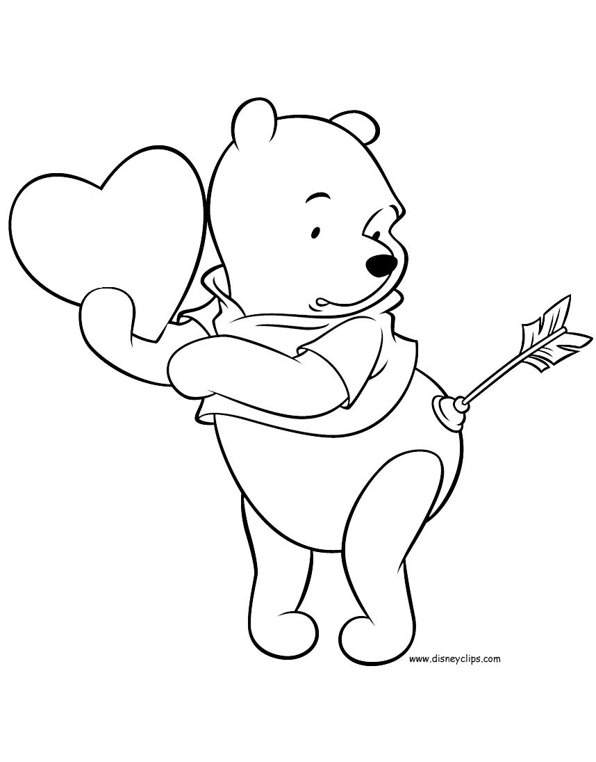 Valentines Day Coloring Page Valentine Coloring Pages Disney Lovely Valentines Day Book Regarding