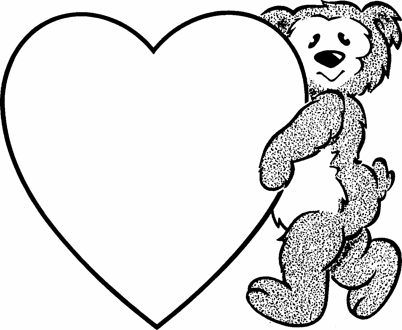 Valentines Day Hearts Coloring Pages Free Coloring Hearts Cliparts Download Free Clip Art Free Clip Art