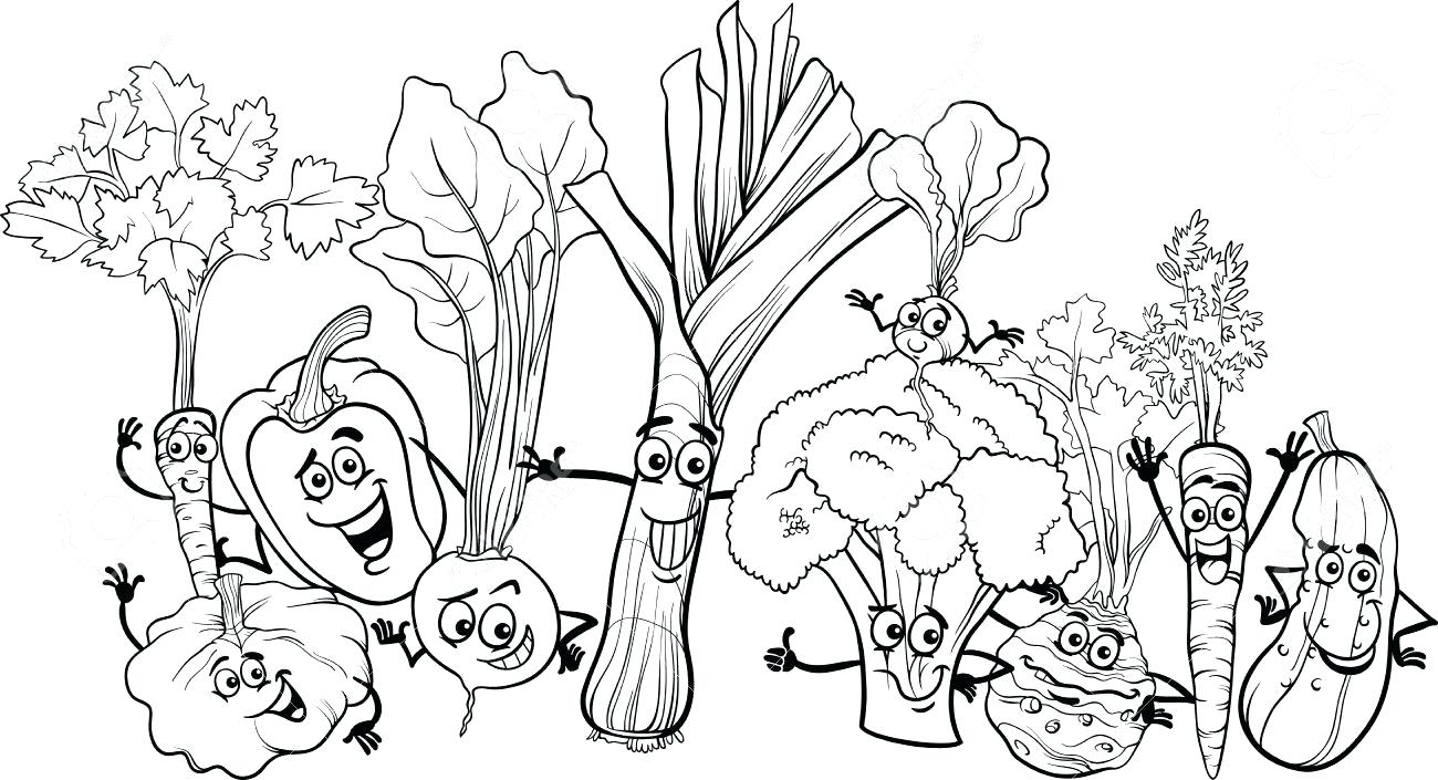 Vegetables Coloring Page Coloring Pages For Fruits Quorumsheetco