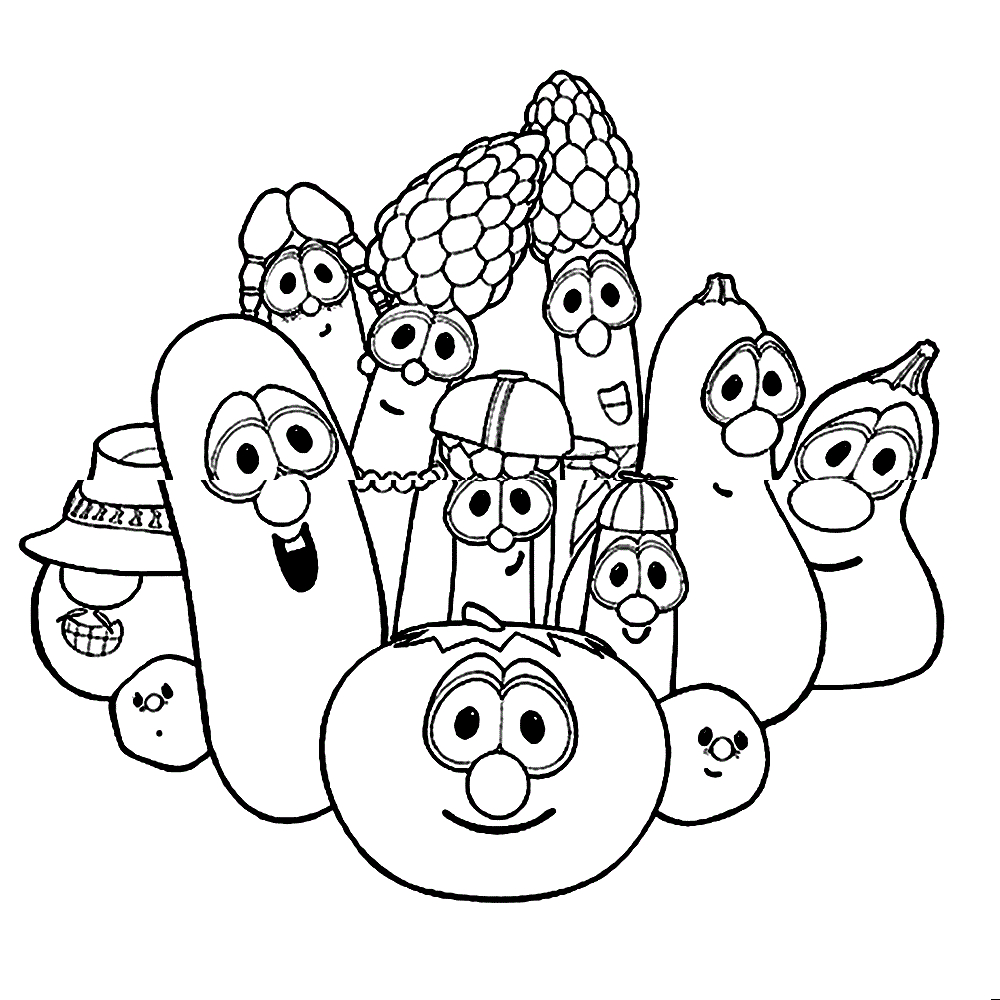 Vegetables Coloring Page Free Coloring Pages Of Vegetable Gardens