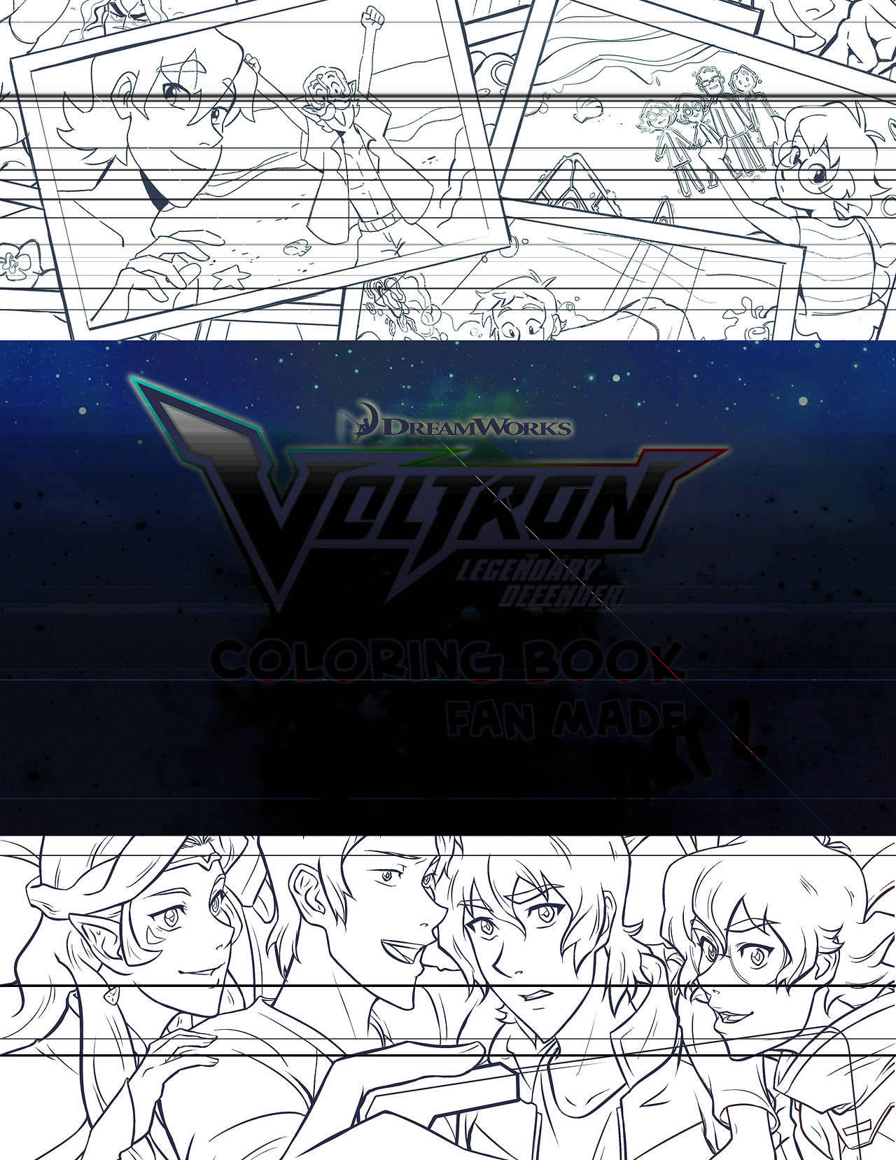 Voltron Coloring Pages Free Voltron Coloring Book Project