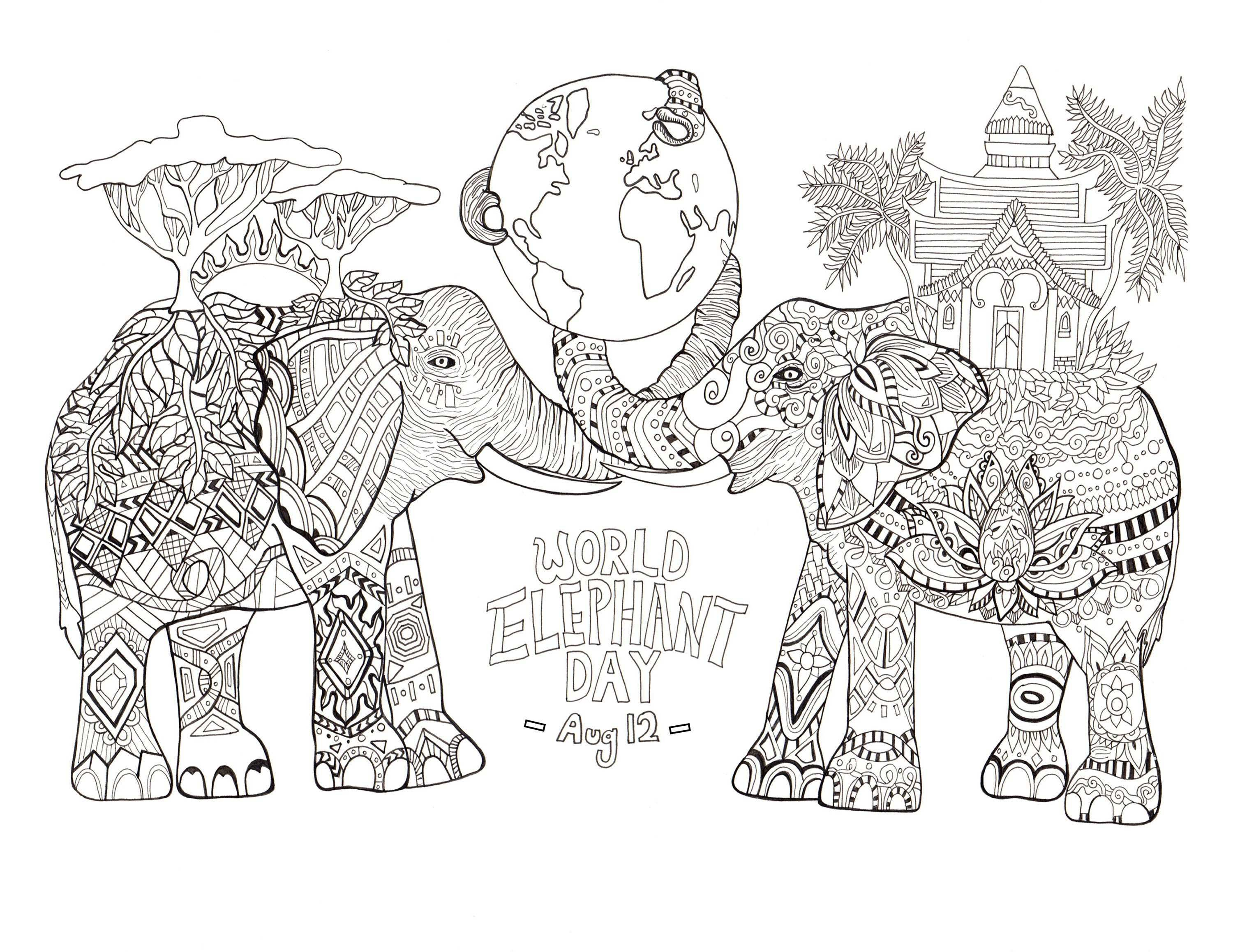 Voltron Coloring Pages Free Voltron Coloring Pages Luxury World Elephant Day Elephants Coloring