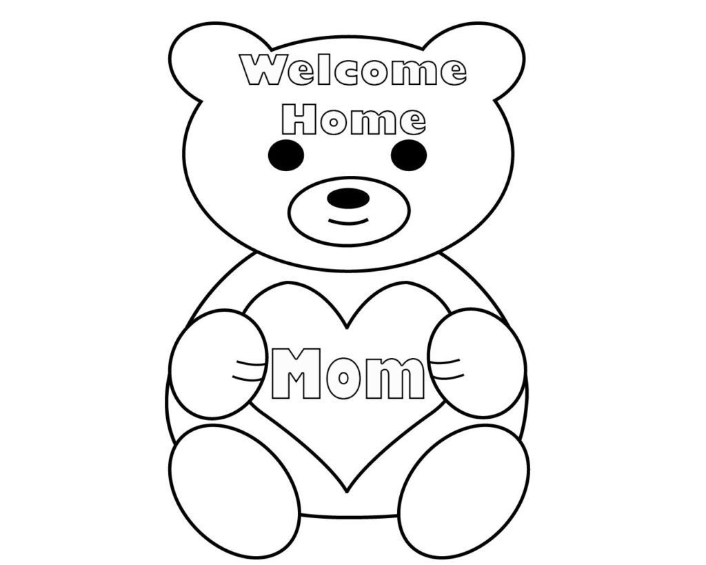 Welcome Coloring Pages Coloring Page Home Coloring Pages Page Incredible Welcome Mommy