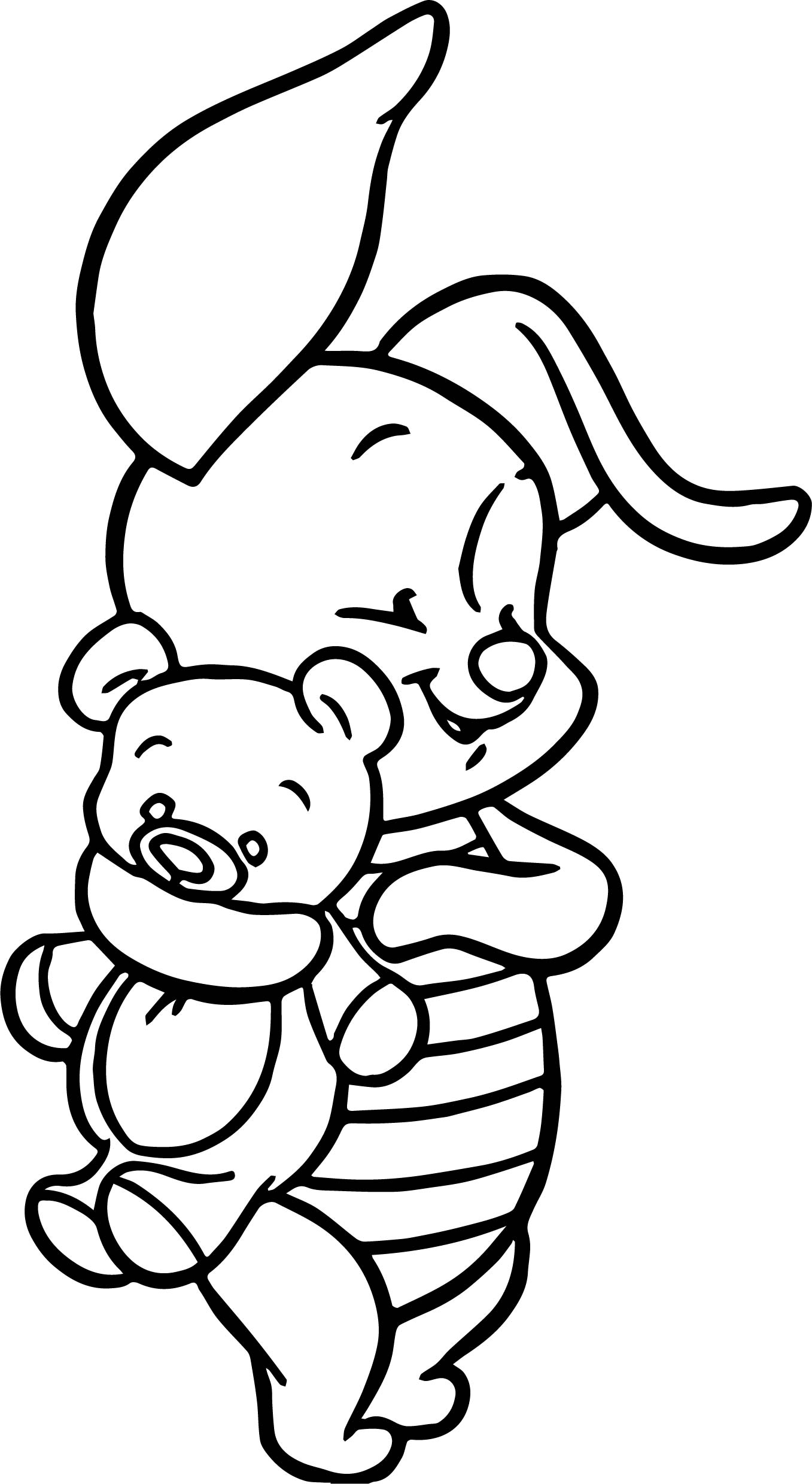 Winnie The Pooh Coloring Pages Online Ba Winnie The Pooh Coloring Pages At Getdrawings Free For