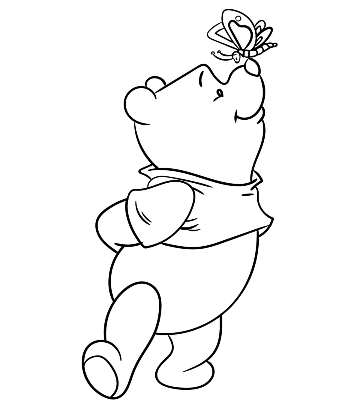 Winnie The Pooh Coloring Pages Online Coloring Pages Top Free Printableute Winnie The Pooholoring Pages
