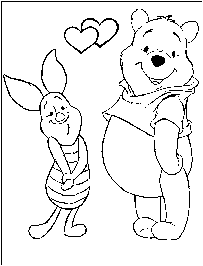 Winnie The Pooh Coloring Pages Online Free Printable Winnie The Pooh Coloring Pages For Kids