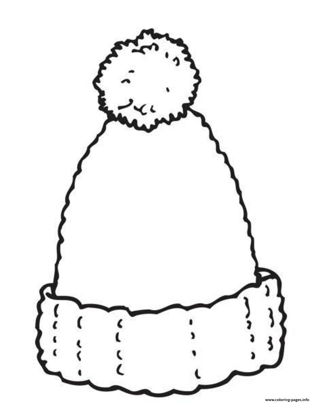 Winter Coloring Pages Printable Coloring Page Woolly Hat Winter S4341 Coloring Pages Printable
