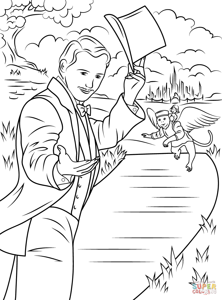 Wizard Of Oz Printable Coloring Pages Wizard Of Oz Coloring Pages Free Coloring Pages