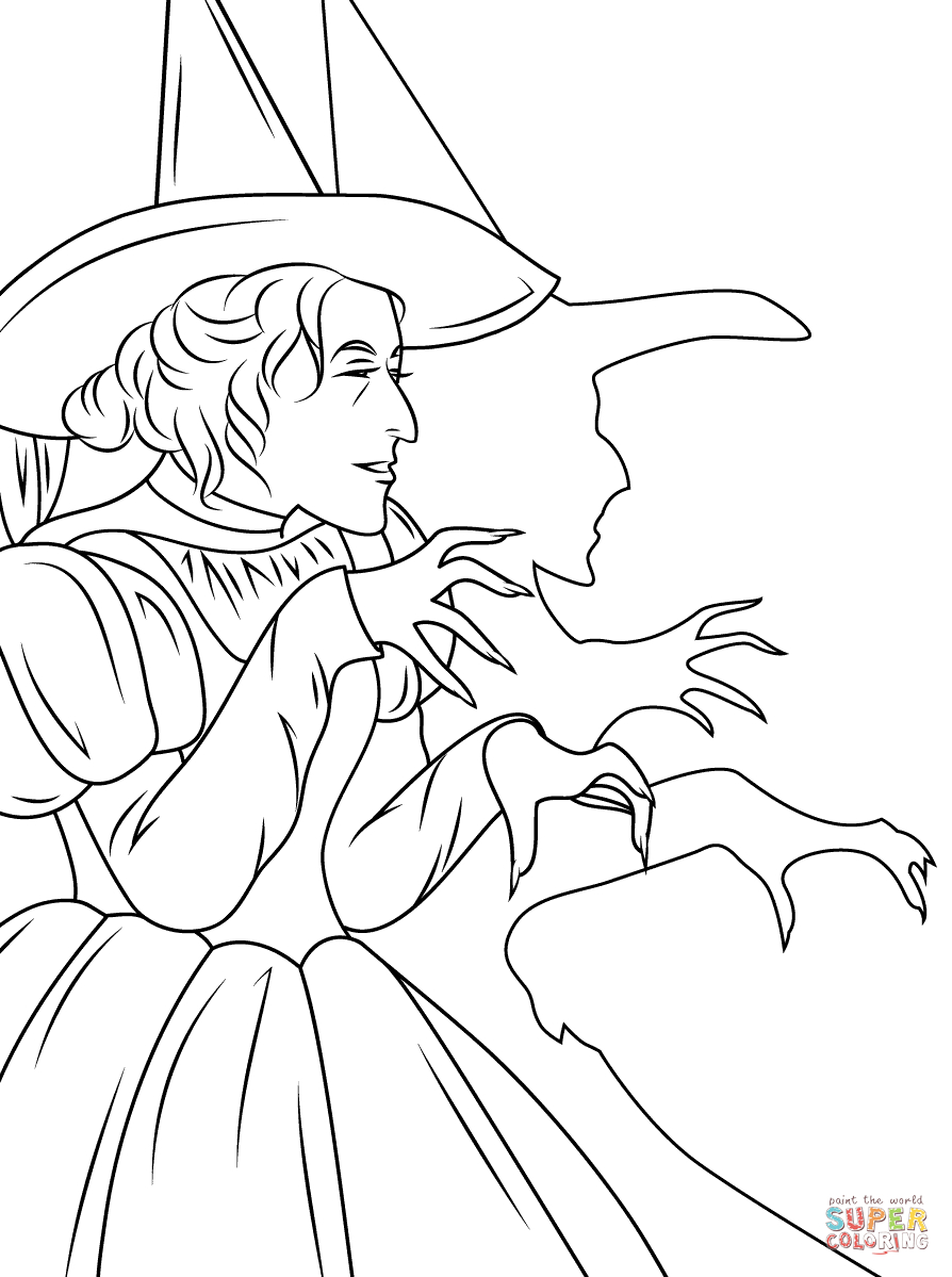 Wizard Of Oz Printable Coloring Pages Wizard Of Oz Coloring Pages Free Coloring Pages