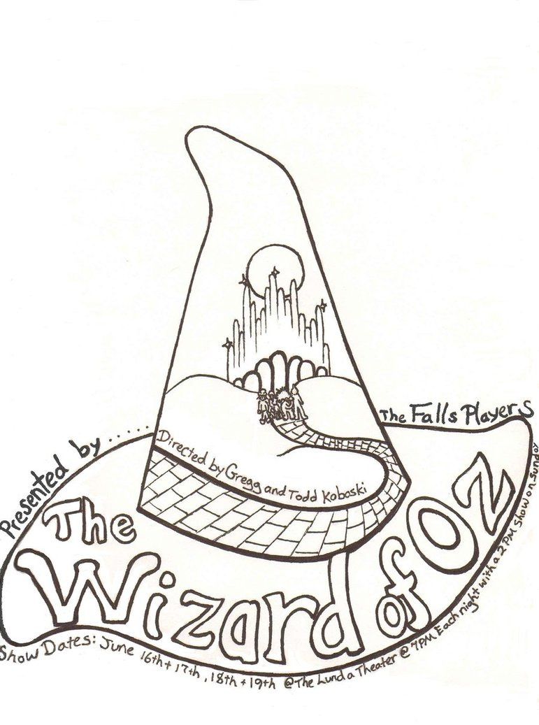 Wizard Of Oz Printable Coloring Pages Wizard Of Oz Printable Coloring Pages Printable Kids Wizard Of Oz