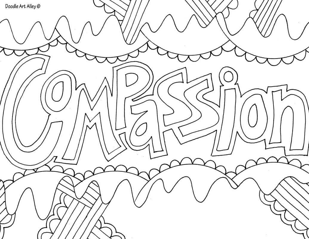 Word Coloring Page Generator Word Coloring Pages Doodle Art Alley