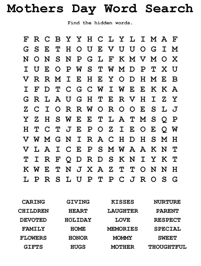 Word Search Coloring Pages Great Day Word Search Printable Coloring Sheets